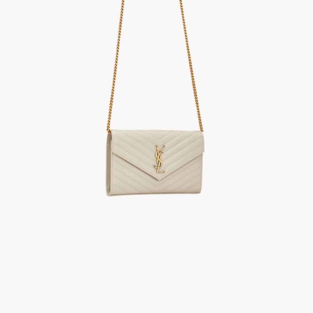 YSL cassandre chain wallet